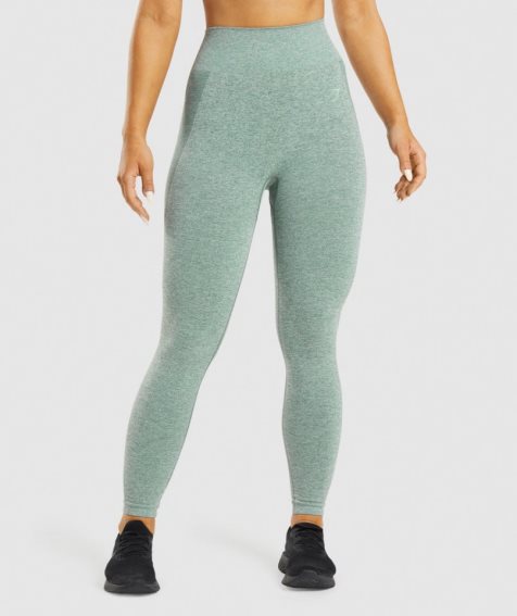 Women's Gymshark Flex High Waisted Leggings Light Green | CA 81N36D